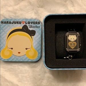 Harajuku Lovers black Cat watch